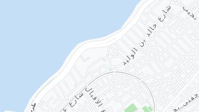 Hotel location map