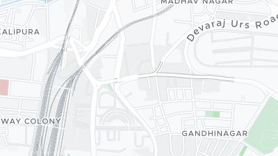 Hotel location map