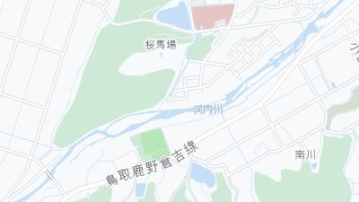 Kaart met de situering van het hotel