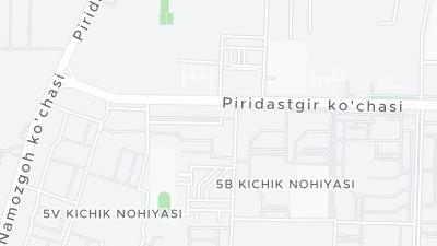 Hotel location map