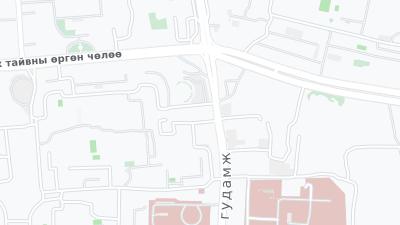 Hotel location map