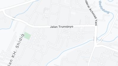 Mapa de localização do hotel