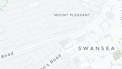 Mapa de localização do hotel