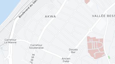 Hotel location map