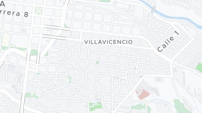 Kaart met de situering van het hotel