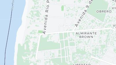 Mapa de localización del hotel