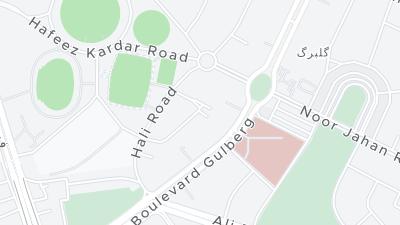 Hotel location map