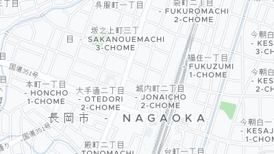 Hotel location map