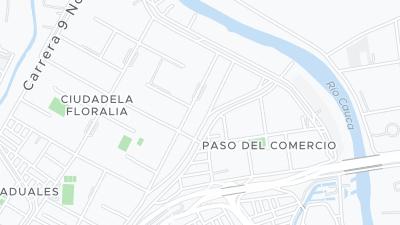 Hotel location map