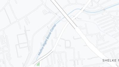 Kaart met de situering van het hotel