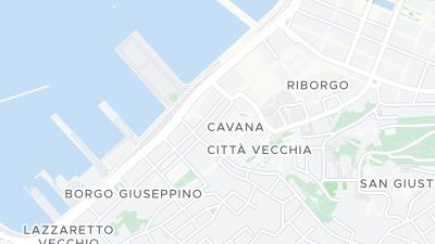 Hotel location map