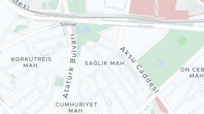 Mapa de localização do hotel