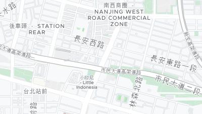Hotel location map