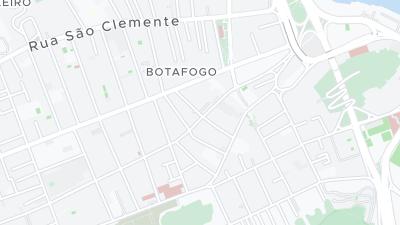 Mapa de localização do hotel