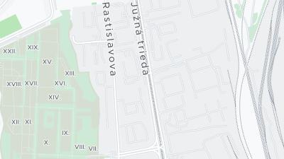 Mapa de localización del hotel