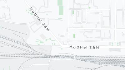 Hotel location map