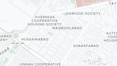 Hotel location map