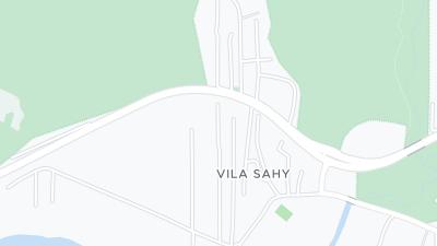 Kaart met de situering van het hotel