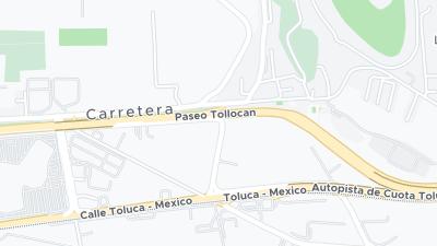 Kort over hotellets beliggenhed