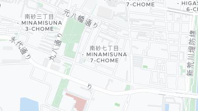 Mapa de localização do hotel