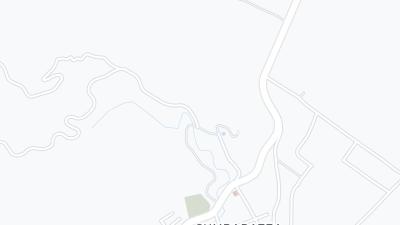 Kaart met de situering van het hotel