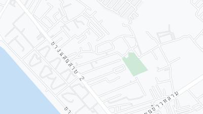 Kaart met de situering van het hotel