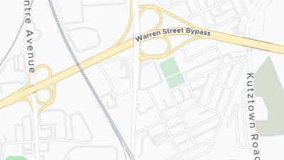 خريطة موقع الفندق