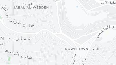 Hotel location map