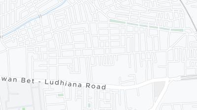 Mapa de localização do hotel