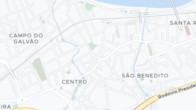 Kort over hotellets beliggenhed