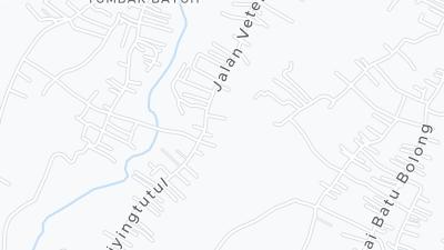 Mapa de localização do hotel