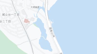 Mapa de localização do hotel