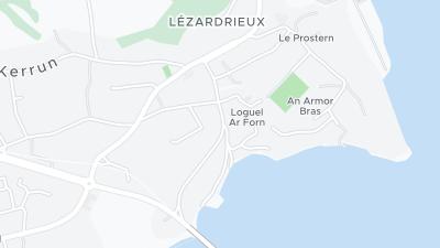 Kort over hotellets beliggenhed