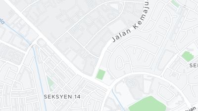 Mapa de localização do hotel