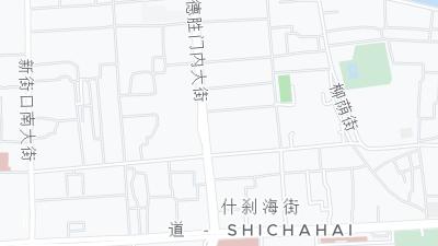 Kaart met de situering van het hotel