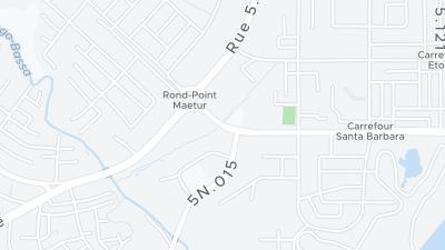 Hotel location map