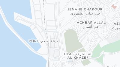 호텔 위치 지도