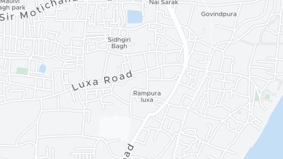 Plan de localisation de l'hôtel