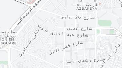 Hotel location map