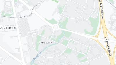 호텔 위치 지도