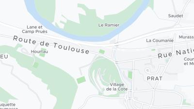 Карта локализации отеля