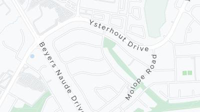 Kaart met de situering van het hotel