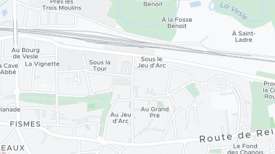 Карта локализации отеля