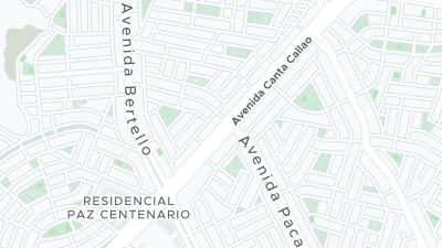 Hotel location map