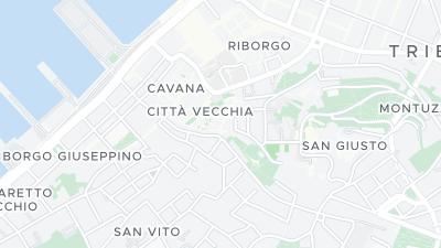 Hotel location map