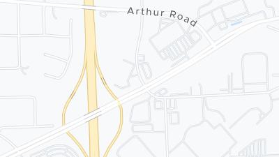 Карта локализации отеля