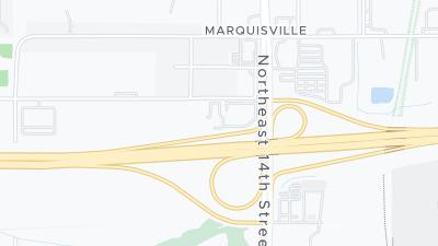 Hotel location map