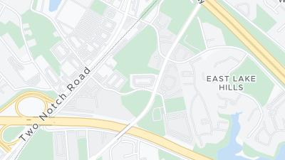Hotel location map