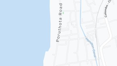 Mapa de localização do hotel