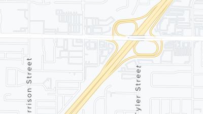 Hotel location map